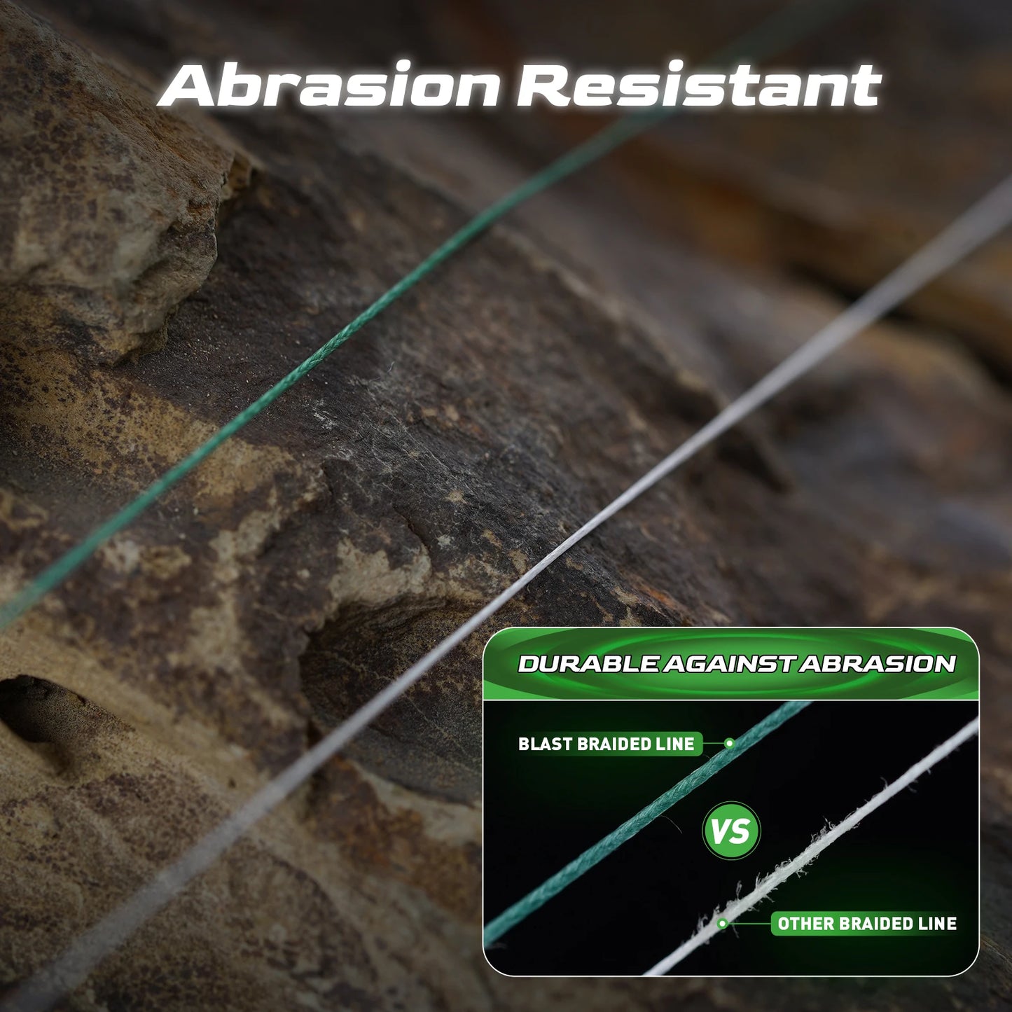 Braided Abrasion Resistant Fishing Line